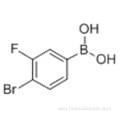 4-BROMO-3-FLUOROBENZENEBORONIC ACID CAS 374790-97-3